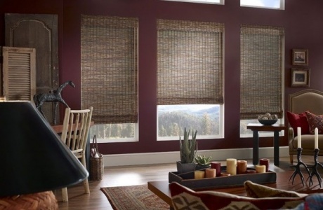 Woven Wood Shades image